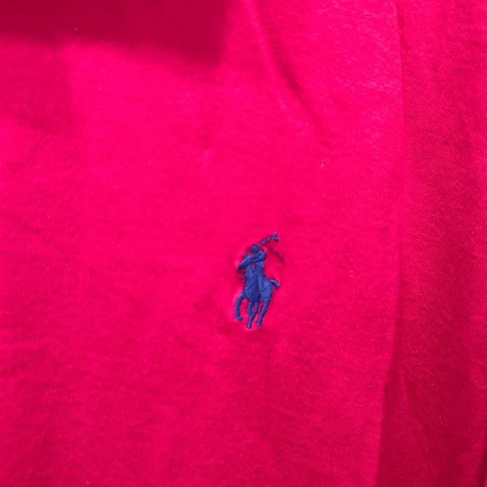 RLX Ralph Lauren Polo Shirt XL Magenta Golf Short Sleeve Sycamore Hills Pima 90s